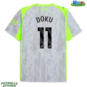 Manchester City Jeremy Doku #11 Tredje Tröja 2025-26 Kortärmad
